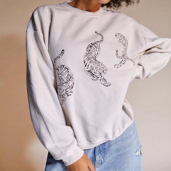 Project Social T Sweatshirt "Tigers Oversized" - Picture 1 of 5